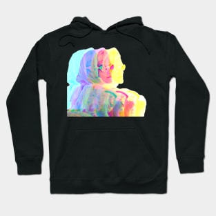 Vintage Lady Driver - Vintage Retro Aesthetic Hoodie